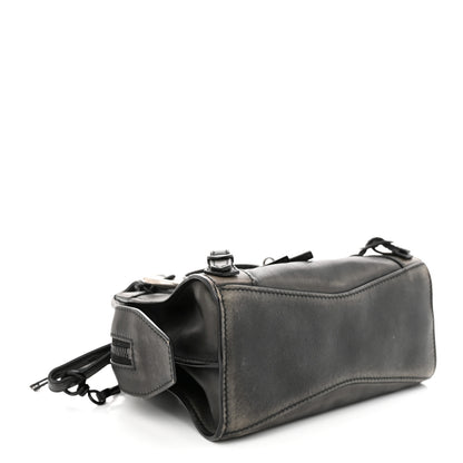Balenciaga Used Calfskin Black Hardware Mini Neo Classic City Black 4 of 15