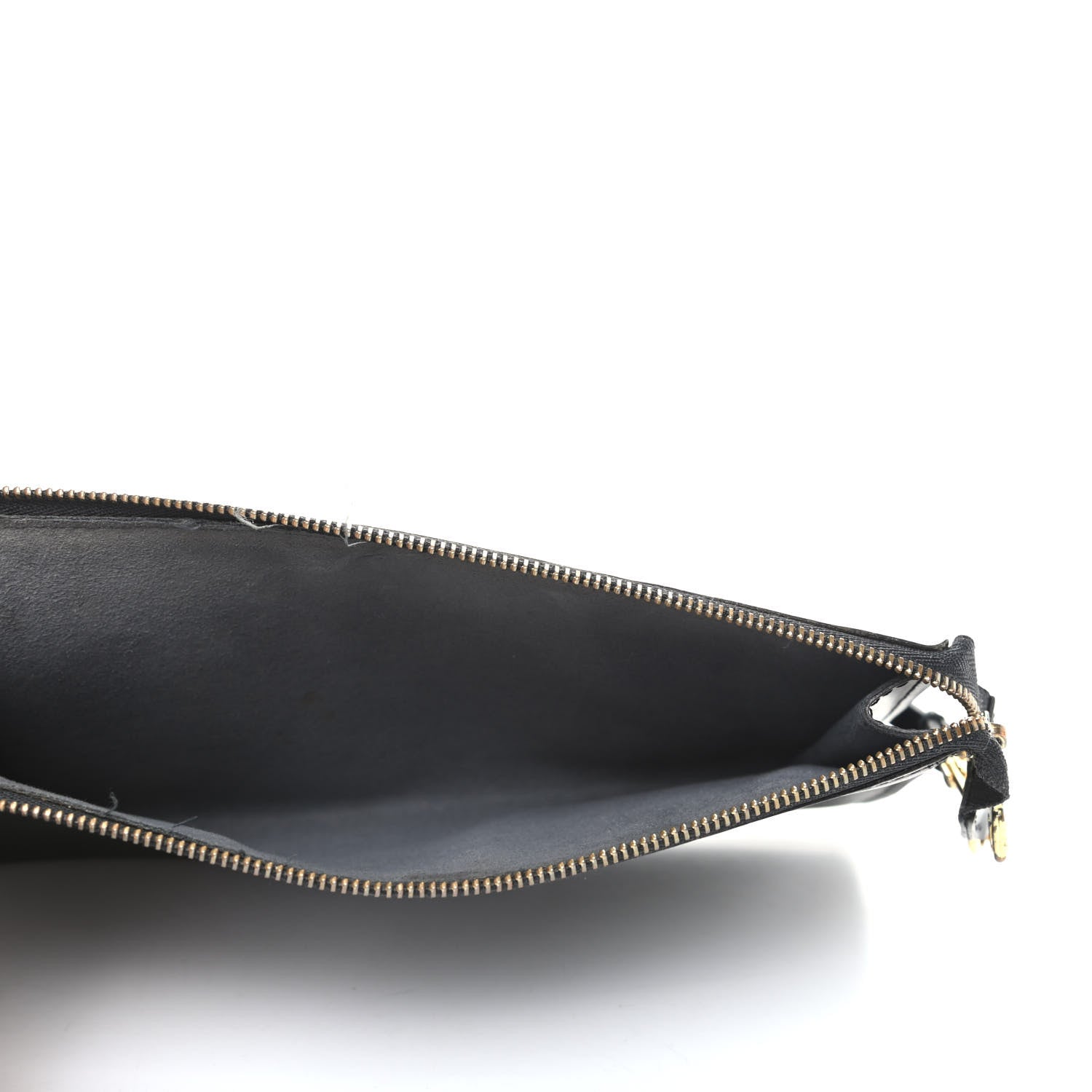 Louis Vuitton Epi Pochette Accessories 24 Black 5 of 7