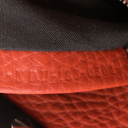 Fendi Cuoio Romano Selleria Mini Peekaboo Iconic Satchel Dark Orange 7 of 12