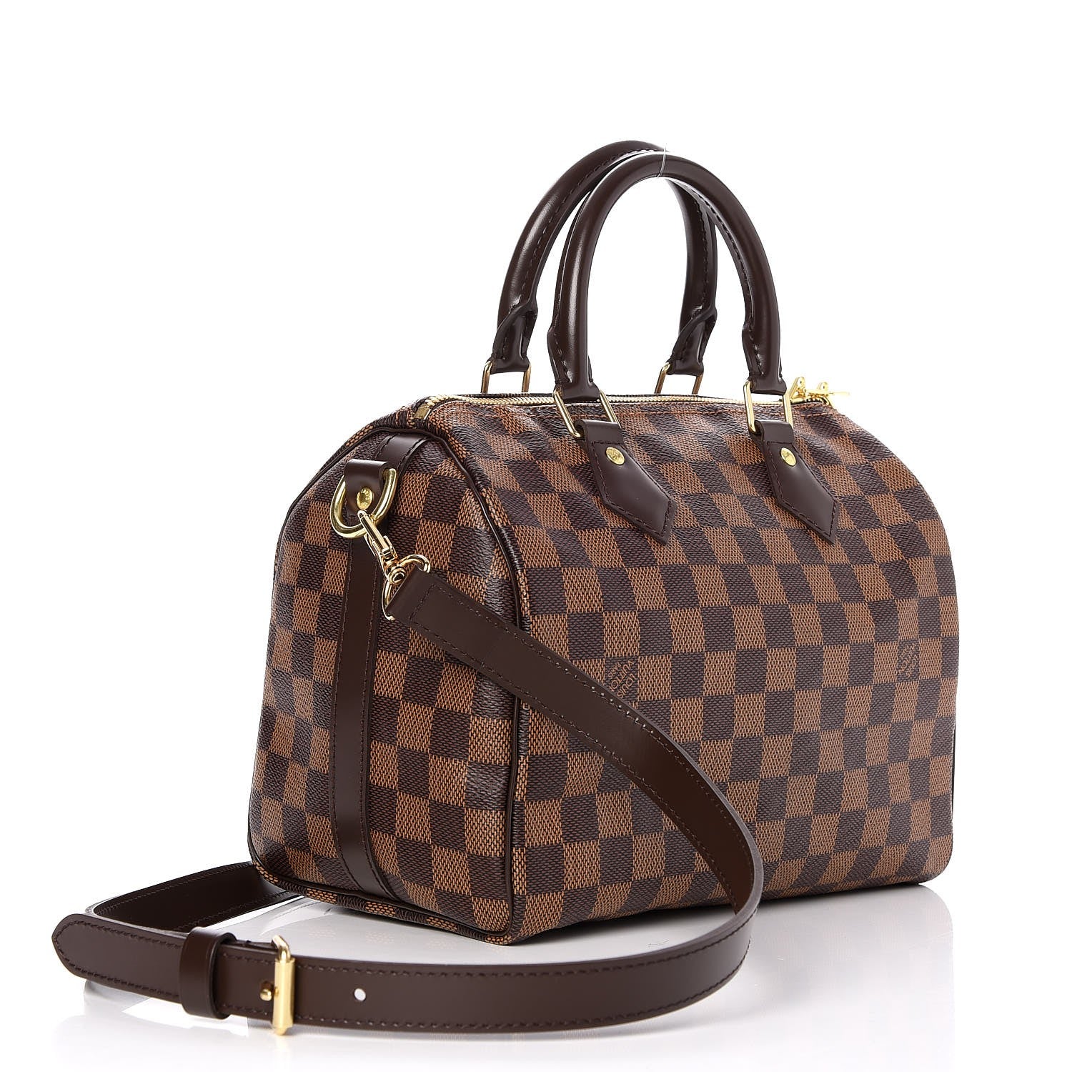 Louis Vuitton Damier Ebene Speedy Bandouliere 25 3 of 9