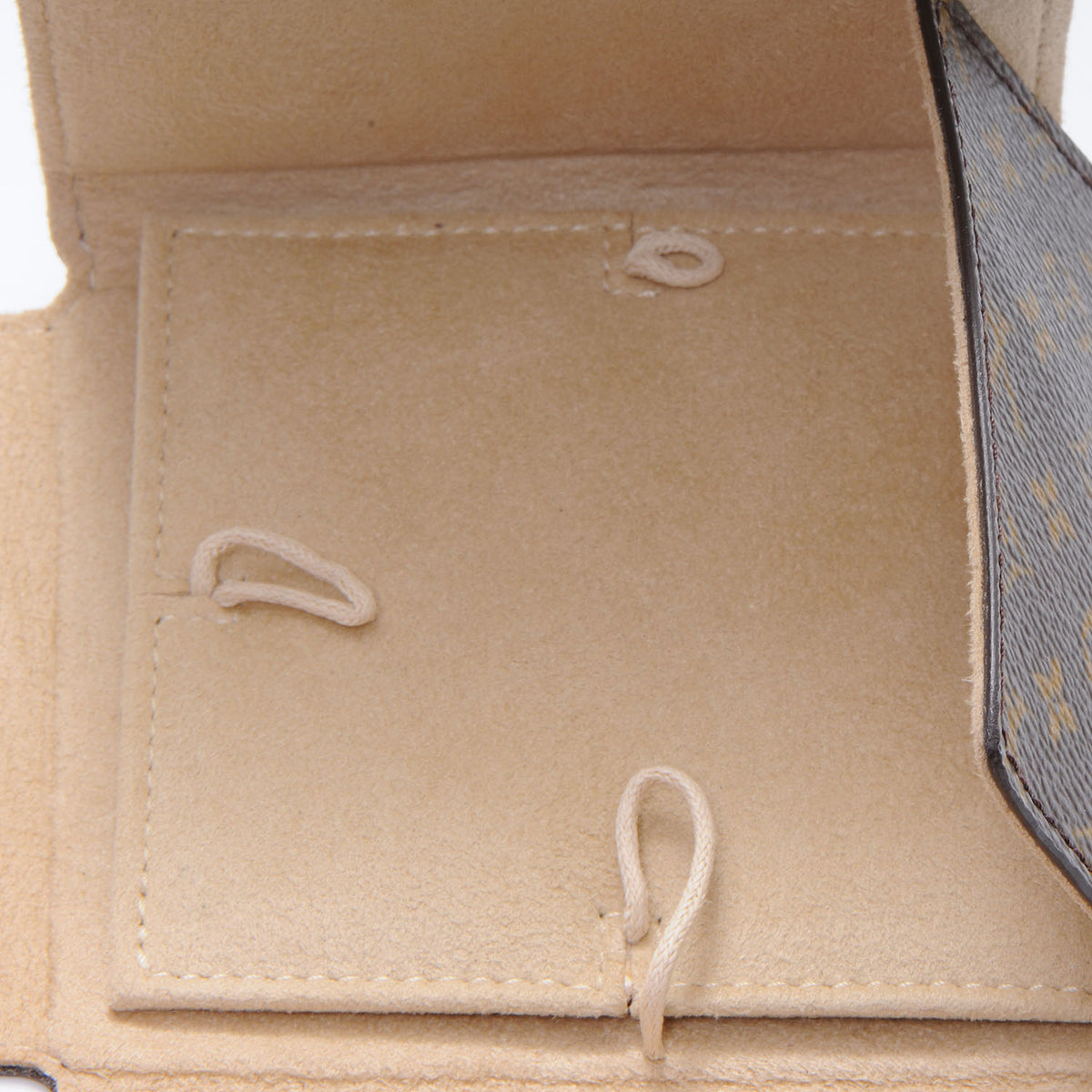 Monogram Folding Jewelry Case