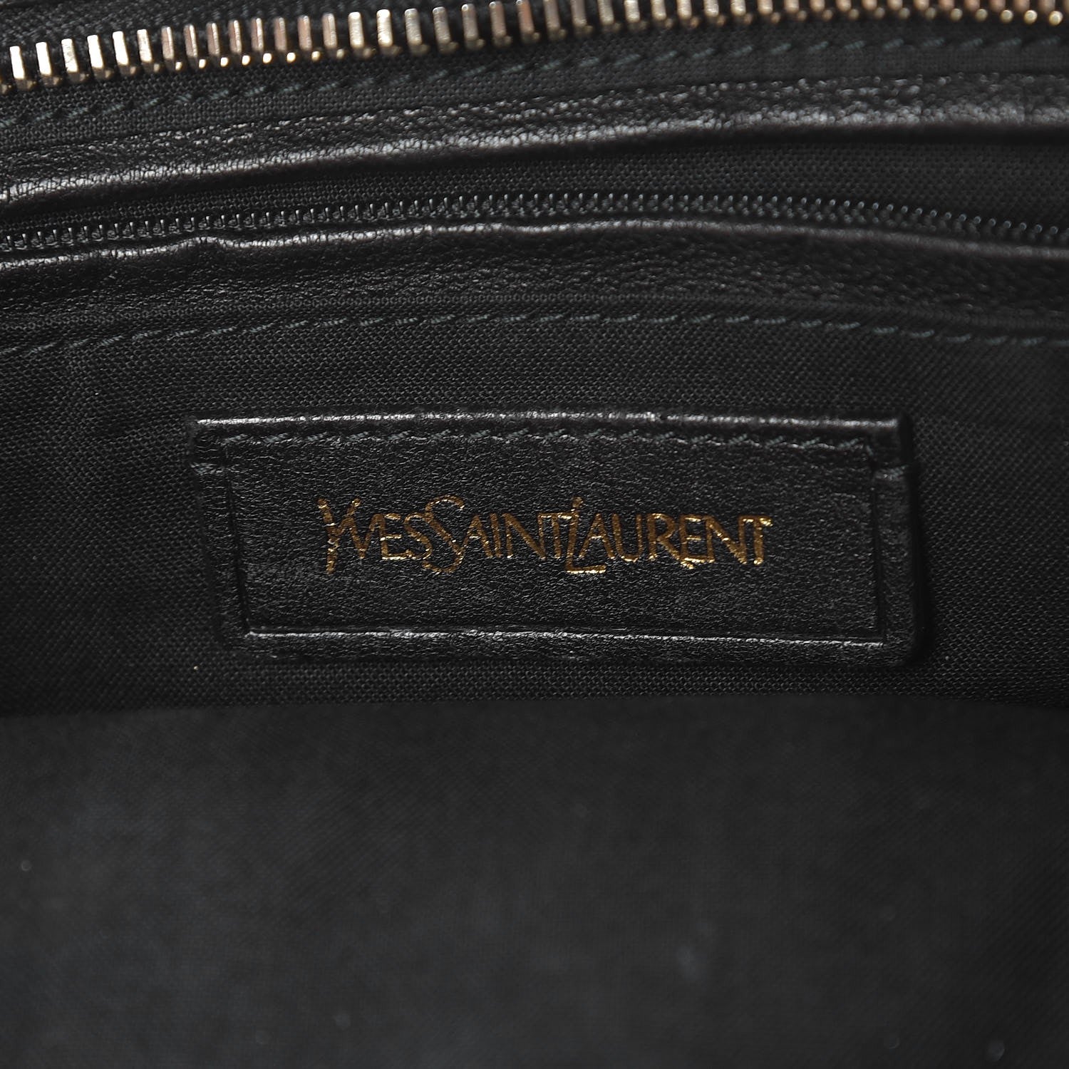 Saint Laurent Sheepskin Small Cabas ChYc Black 6 of 18