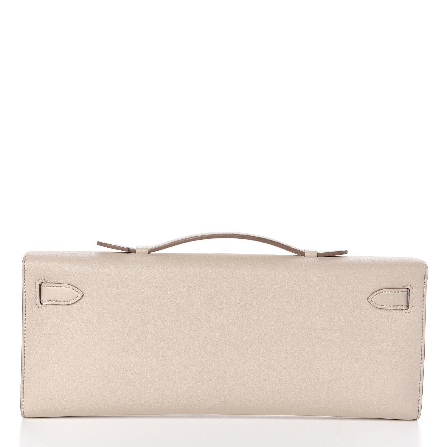 Hermes Swift Kelly Cut Clutch Pochette Beton 4 of 24