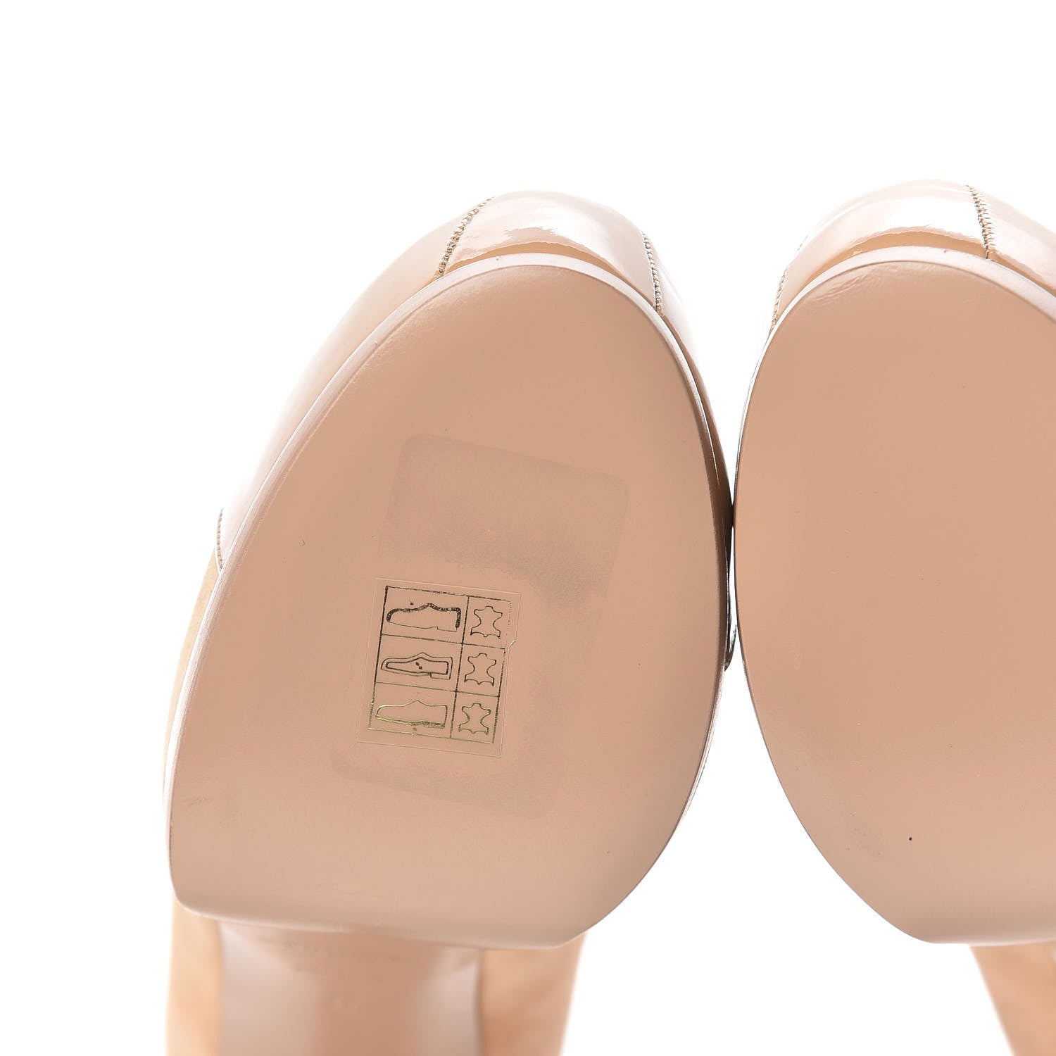Saint Laurent Suede Patent Goatskin Tribute Two 80 Platform Pumps 37 Chair 9 of 13