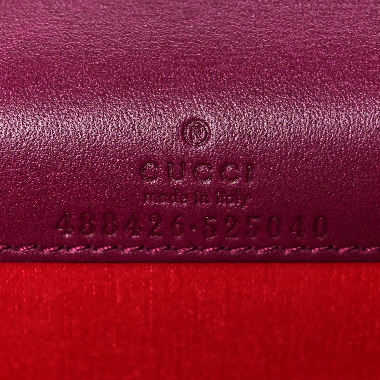 Velvet Matelasse GG Marmont Mini Bag Fuchsia Violet Cyclamen