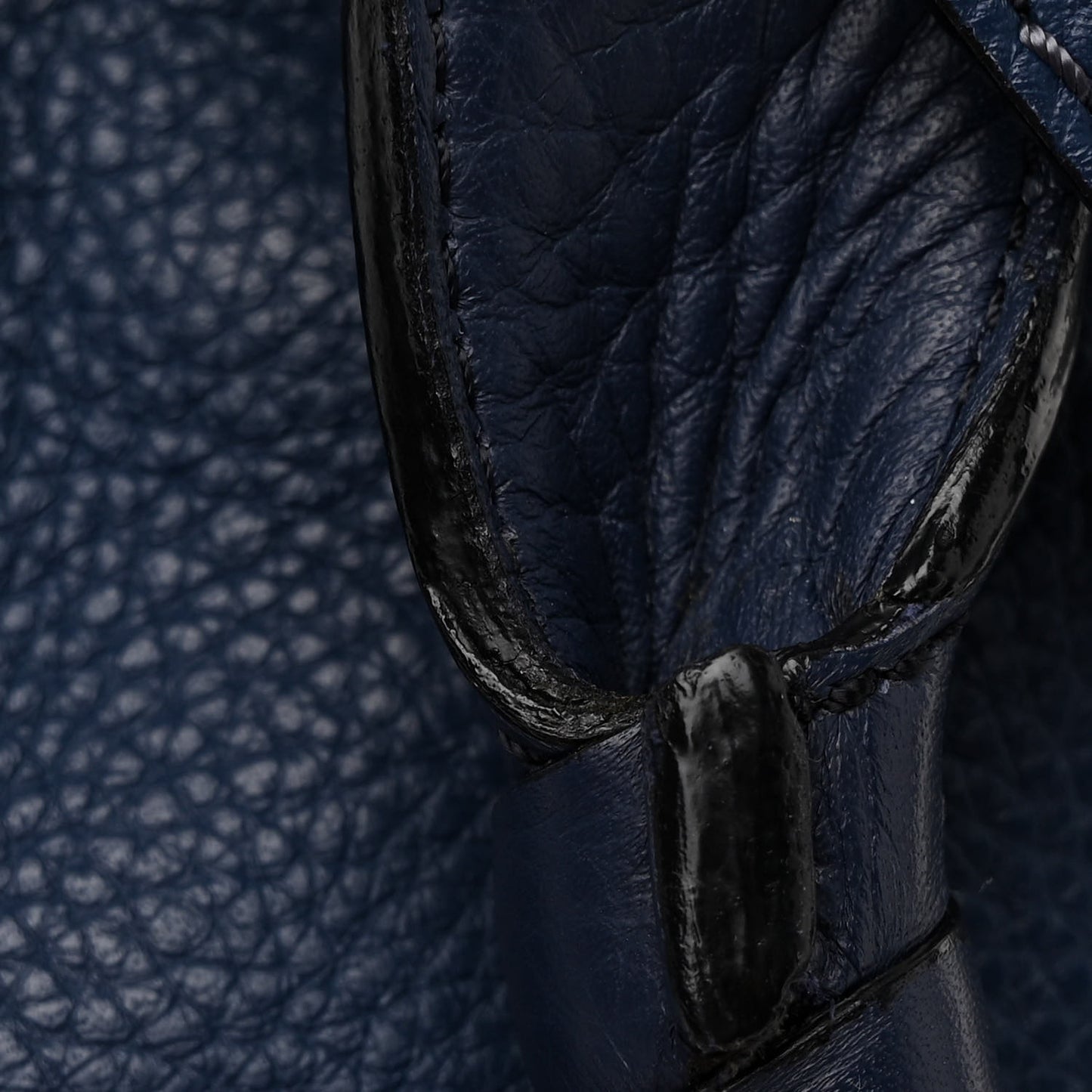 Calfskin Medium Marcie Satchel Scuba Blue