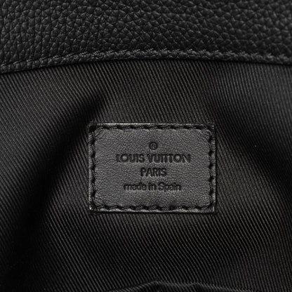 Louis Vuitton Grained Calfskin LV Aerogram Tote Black 6 of 12