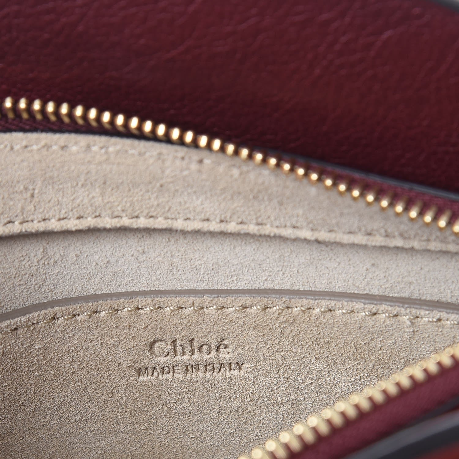Chloe Calfskin Suede Small Pixie Bag Sienna Red 6 of 7