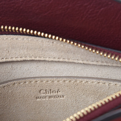 Chloe Calfskin Suede Small Pixie Bag Sienna Red 6 of 7