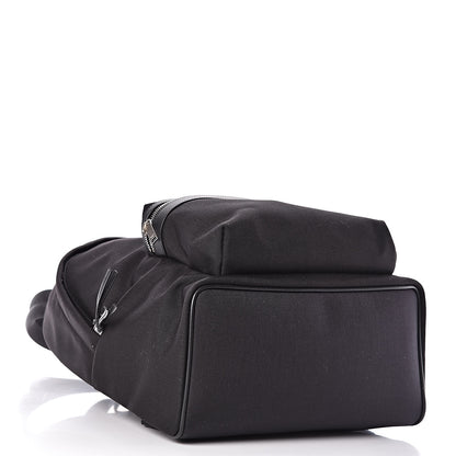 Saint Laurent Canvas City Backpack Black 4 of 10