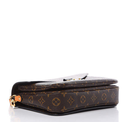 Louis Vuitton Monogram Braided Pochette Metis Coquelicot 4 of 9