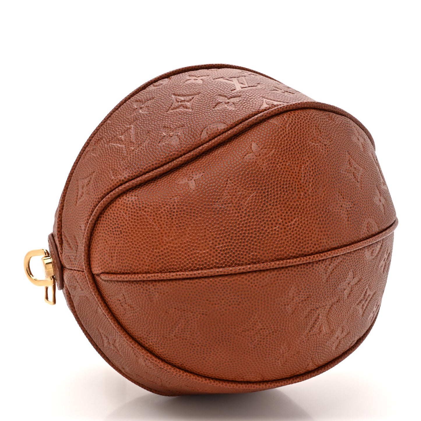 X NBA Monogram Ball in Basket Brick Orange