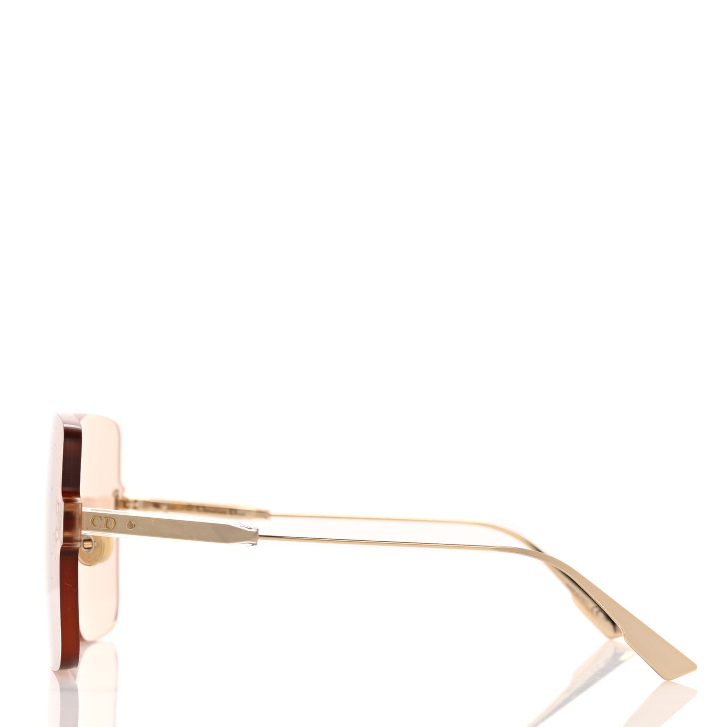 Acetate Color Quake 1 Sunglasses Gold