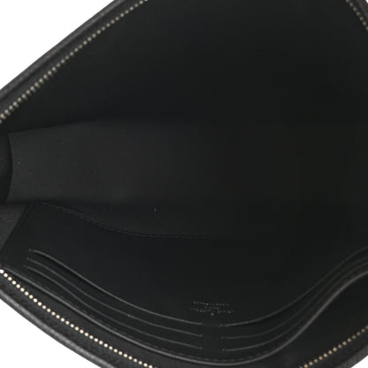 Louis Vuitton Taiga Pochette Voyage MM Black 5 of 6