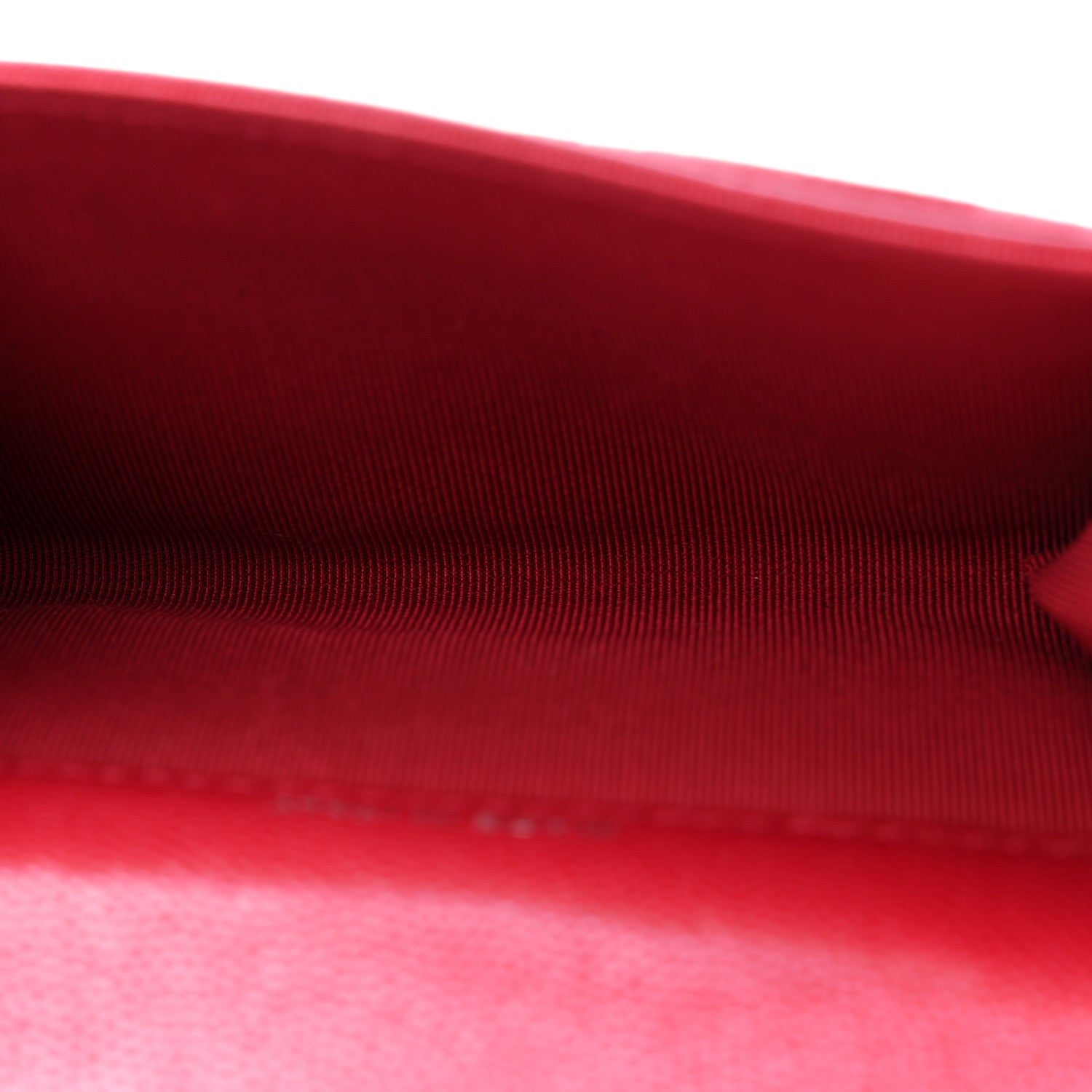 Chanel Caviar Quilted Flap Card Holder Wallet Red 5 of 7