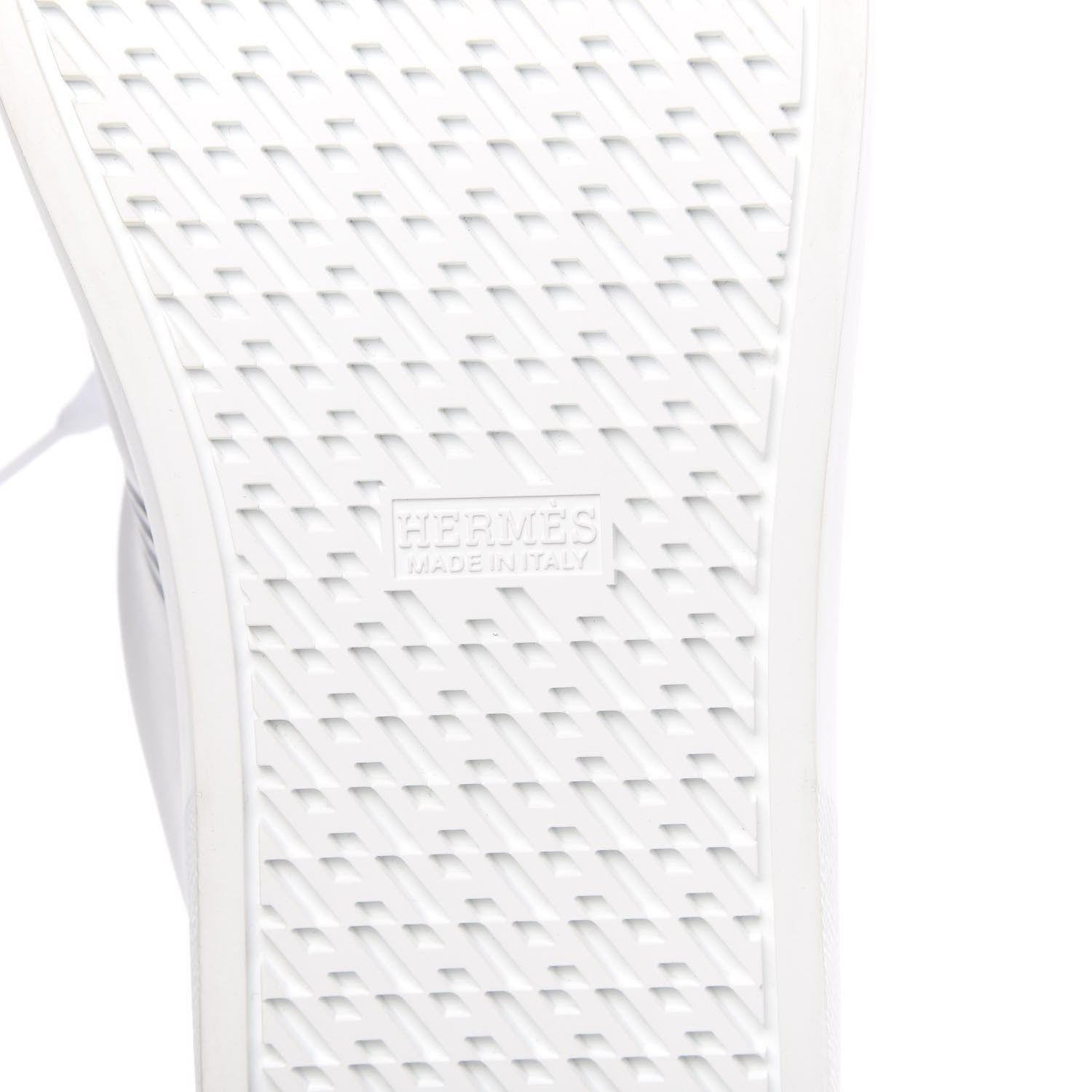 Hermes Calfskin Mens Advantage Sneakers 43.5 White Black 6 of 8