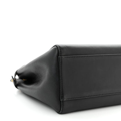 Fendi Nappa Mini Peekaboo Iconic Satchel Black 9 of 10