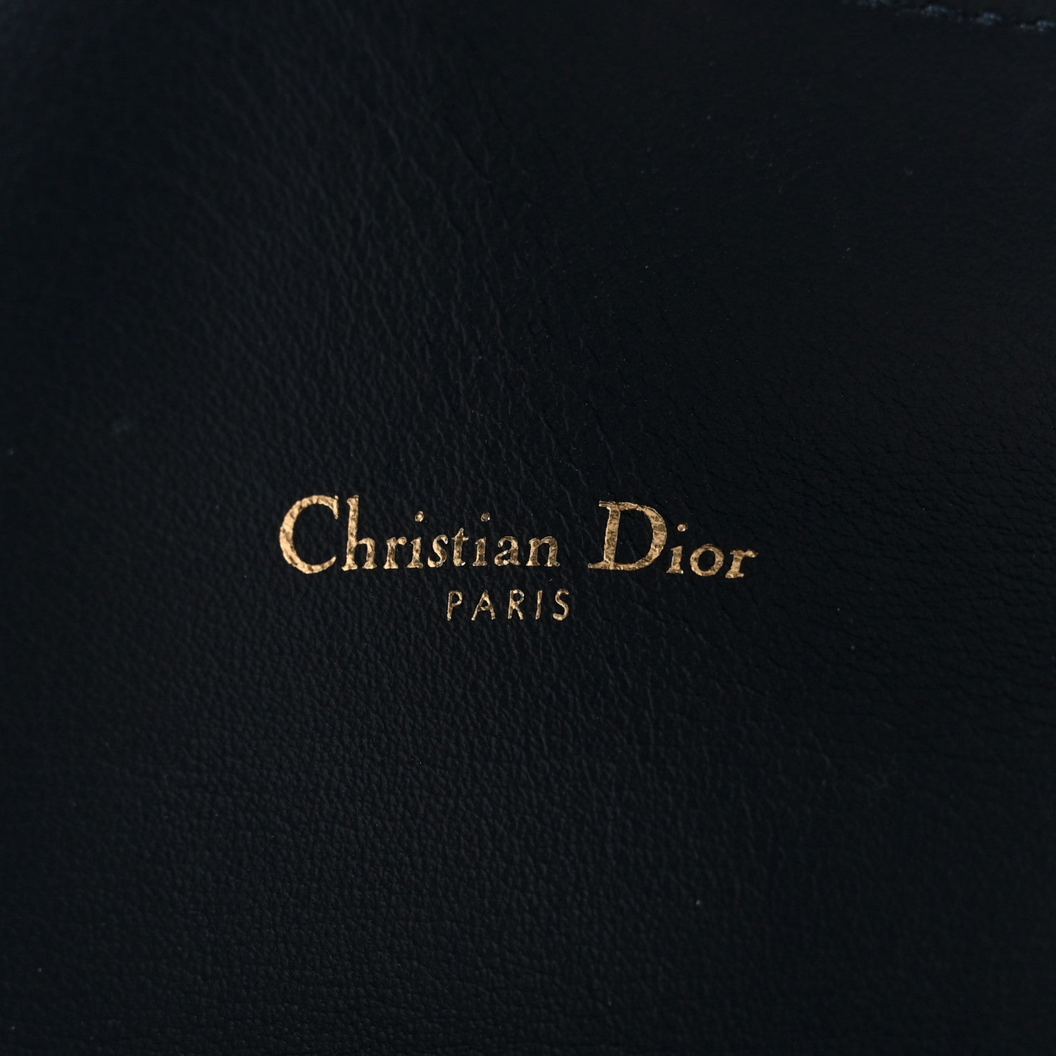 Christian Dior Oblique Saddle Chain Long Wallet Blue 8 of 14