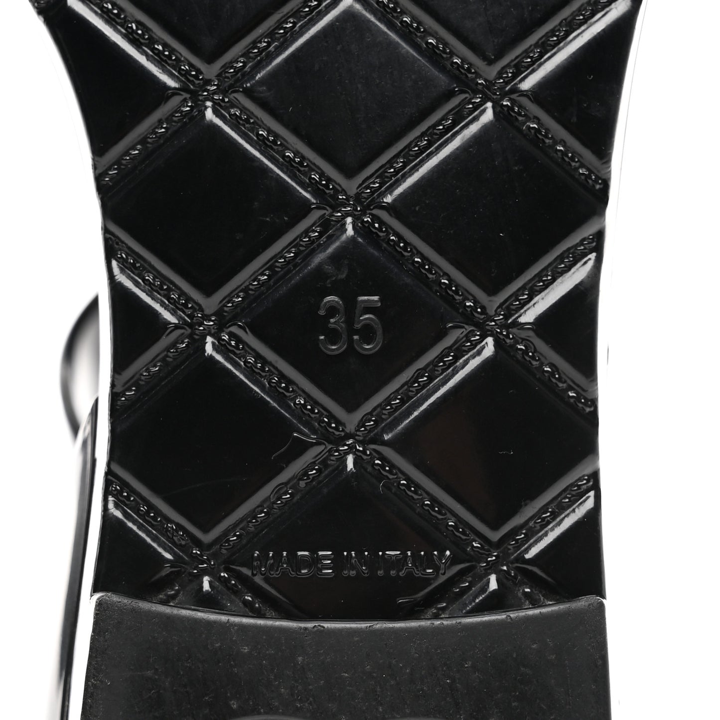 Jelly Camellia Sandals 35 Black Ivory