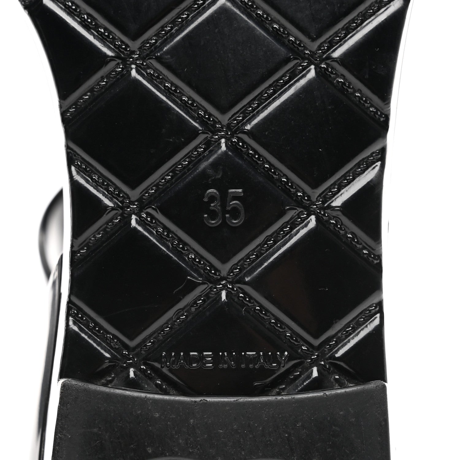 Chanel Jelly Camellia Sandals 35 Black Ivory 7 of 8