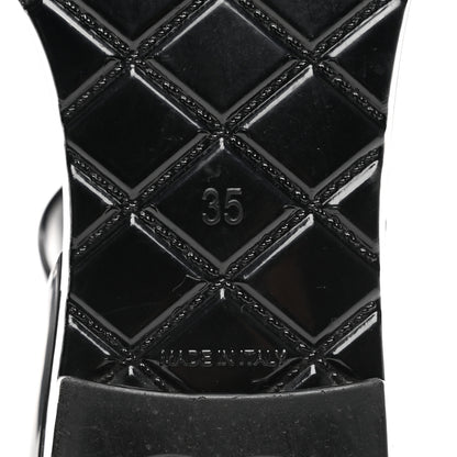 Chanel Jelly Camellia Sandals 35 Black Ivory 7 of 8