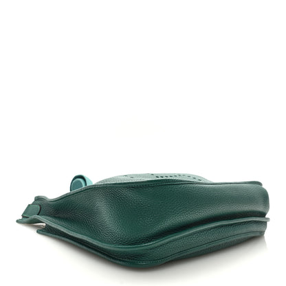 Hermes Taurillon Clemence Evelyne III PM Malachite 4 of 8
