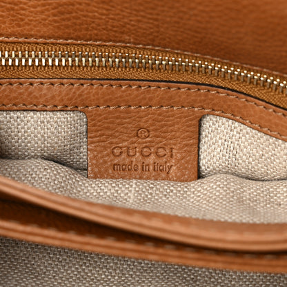 Gucci Monogram Medium Marrakech Flap Messenger Bag Beige Brown 6 of 11