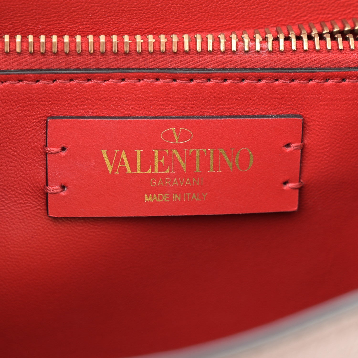 Valentino Garavani Grainy Calfskin Small VSling Top Handle Bag Clay 6 of 9