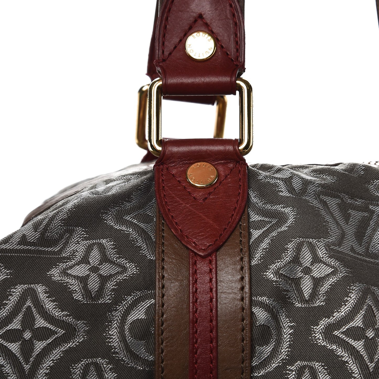Jacquard Monogram Fabric Aviator Kaki