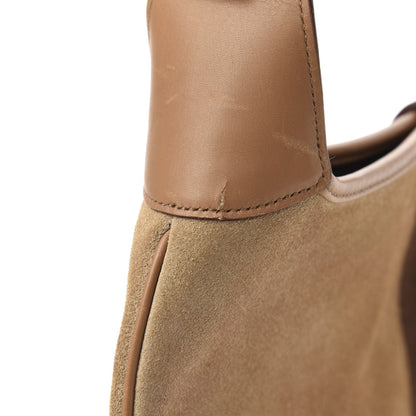 Gucci Suede Small Jackie O Hobo Light Brown 10 of 11