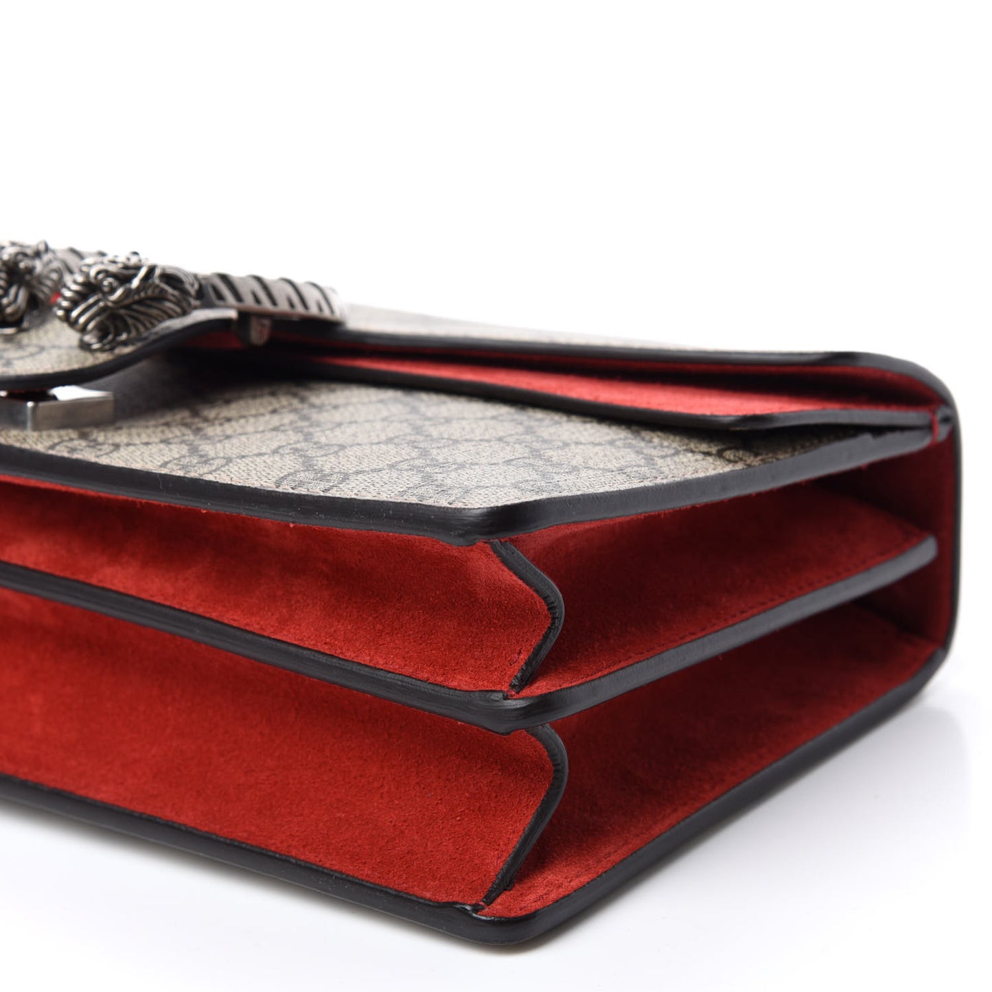 GG Supreme Monogram Small Dionysus Shoulder Bag Red