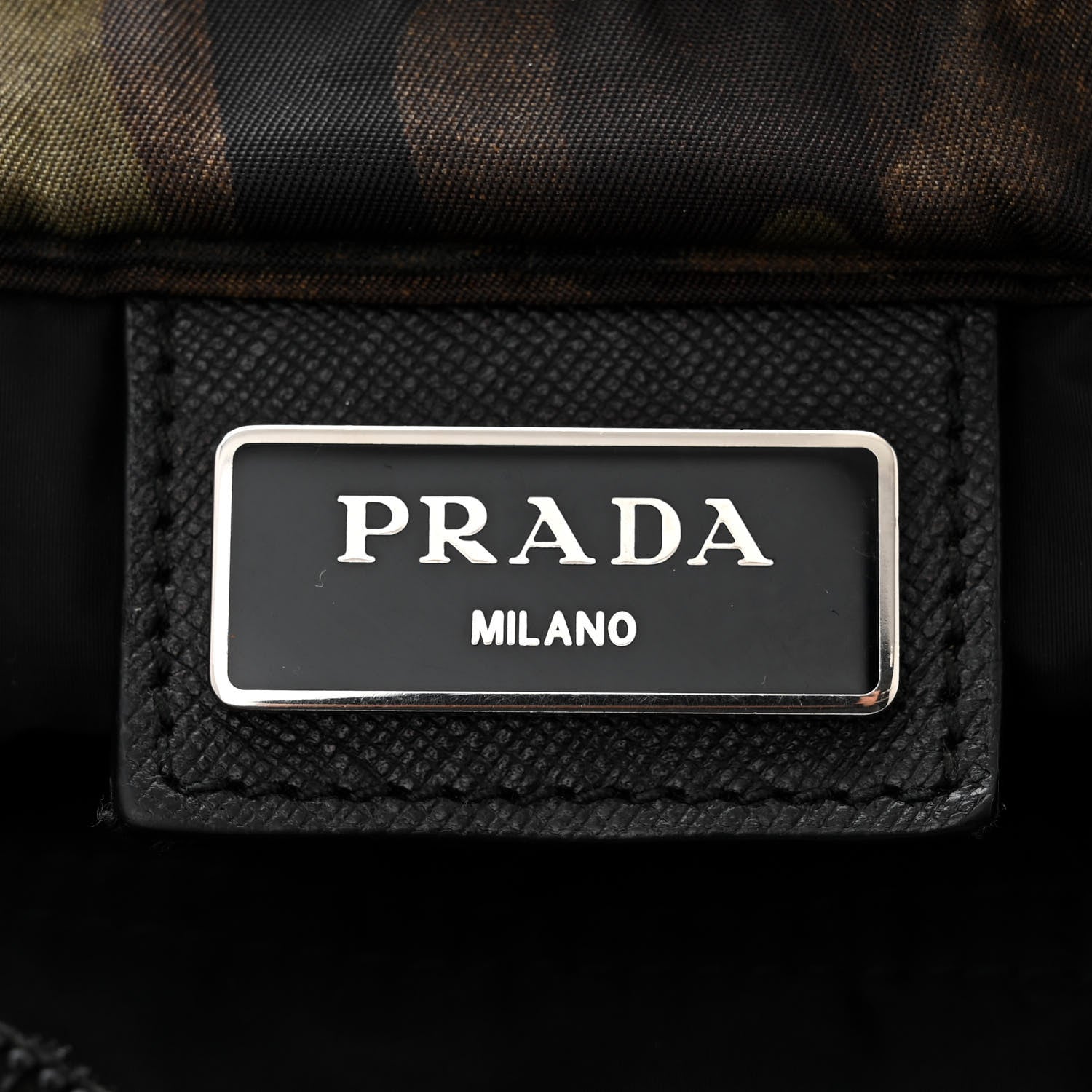 Prada Tessuto Nylon Camouflage Messenger 6 of 11