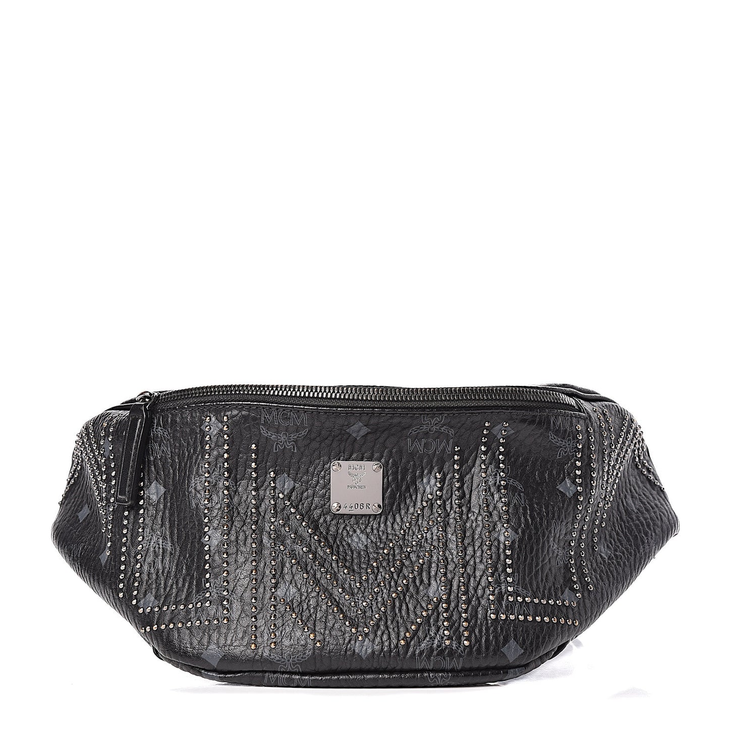Visetos Studded Belt Bag Black