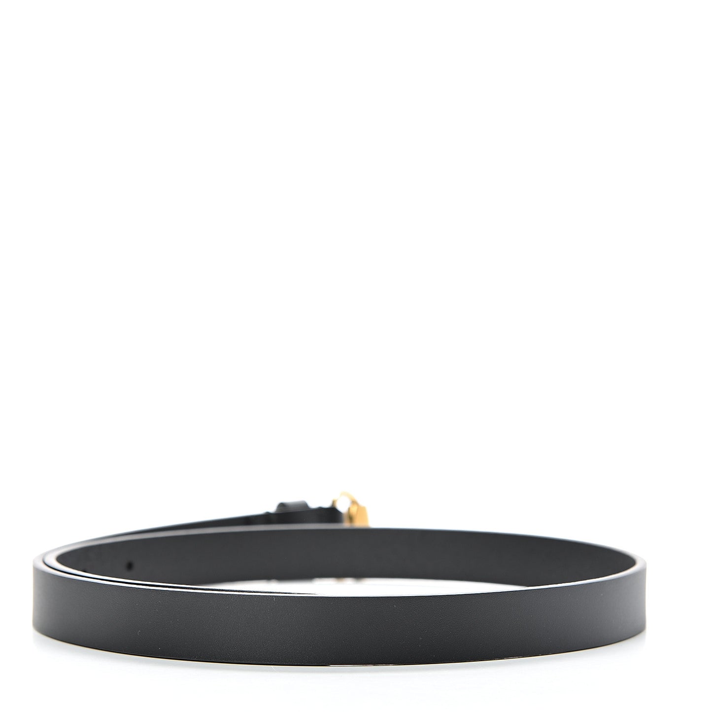 Horsebit Buckle Belt 75 30 Black