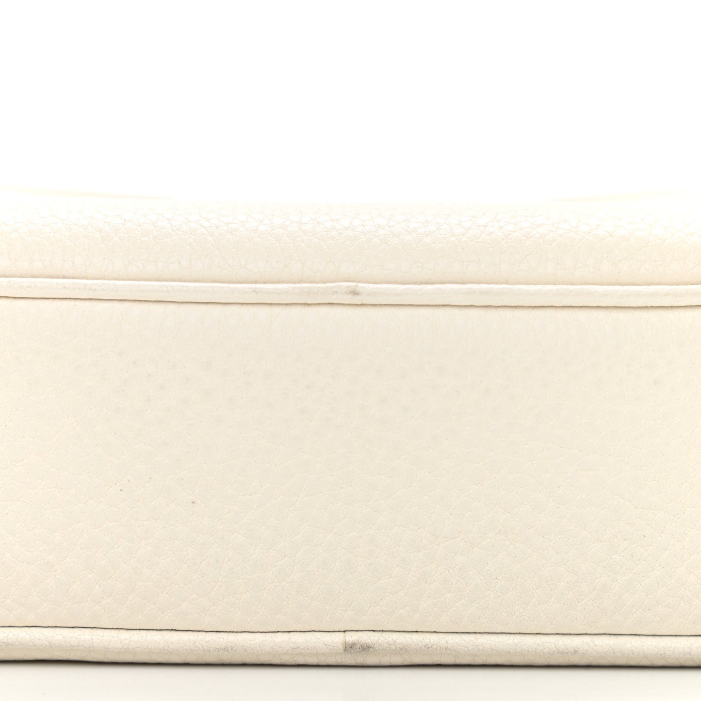 Vitello Phenix Logo Belt Bag Bianco