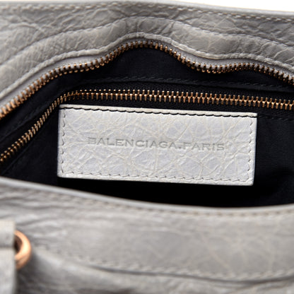 Balenciaga Agneau Giant 12 Rose Gold Hardware Hardware City Gris Ciment 8 of 9