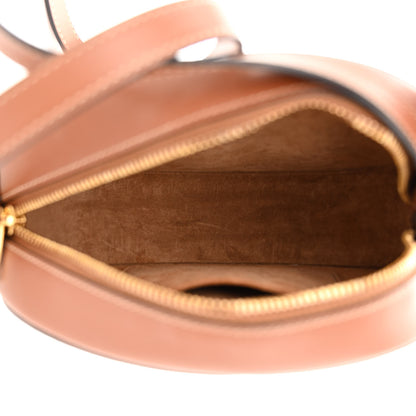 Celine Smooth Calfskin Cuir Triomphe Oval Bag Tan 5 of 10