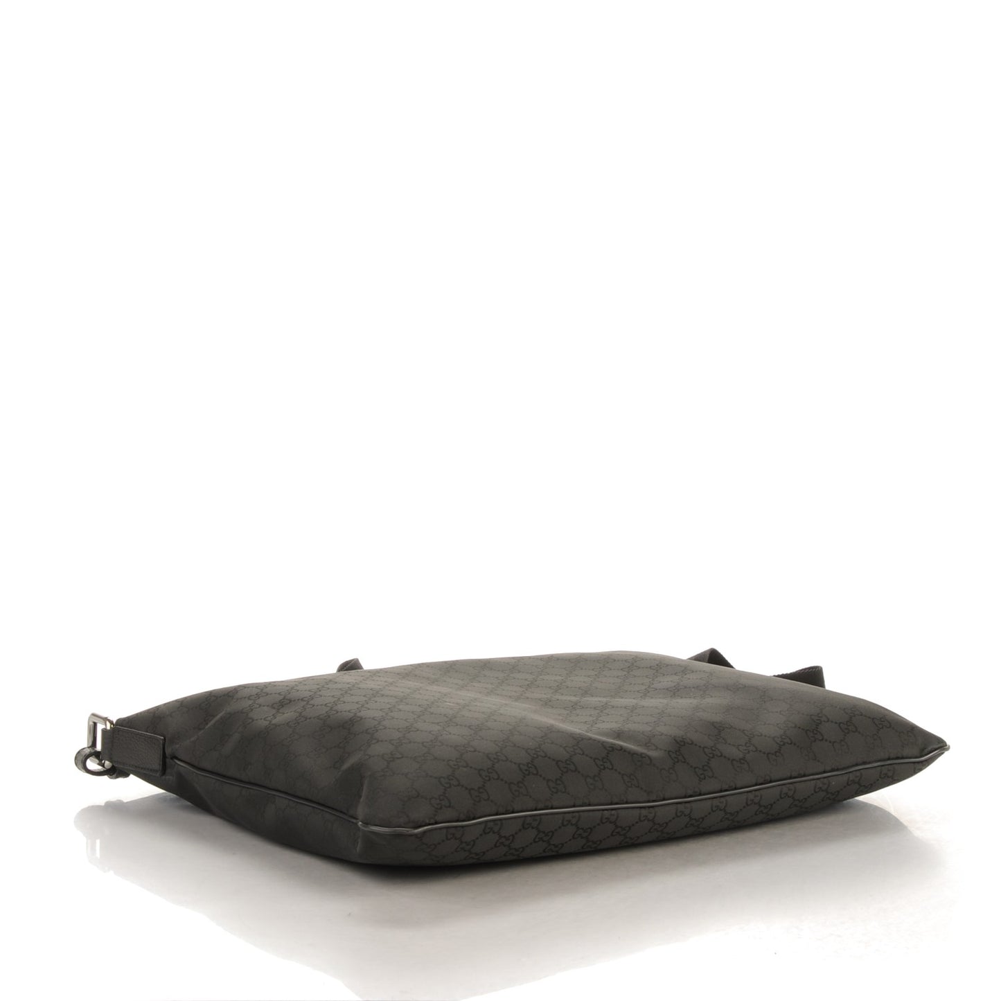 Nylon Monogram Messenger Black
