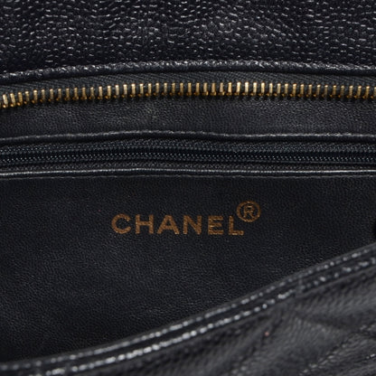 Chanel Caviar Medallion Tote Black 6 of 7