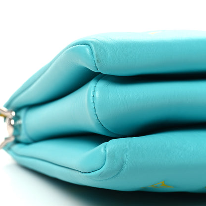 Louis Vuitton Lambskin Embossed Monogram Vuittamins Coussin PM Menthe Jaune 10 of 11