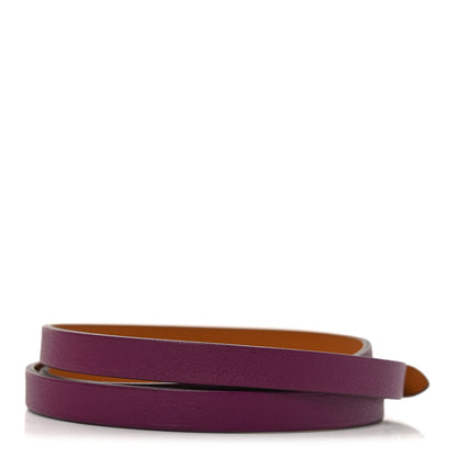 Hermes Swift Hapi 3 MM Triple Tour Wrap Bracelet M Anemone 3 of 6