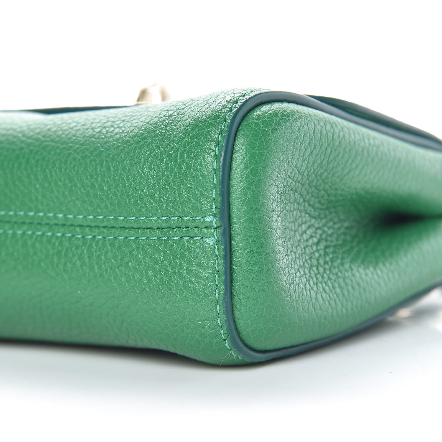 Mulberry Small Classic Grain Calfskin Mini Lily Jungle Green 10 of 11