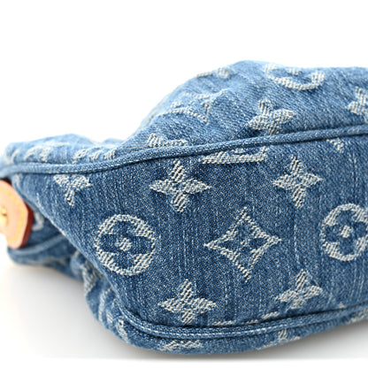 Louis Vuitton Monogram Denim Pochette Valley Blue 7 of 9