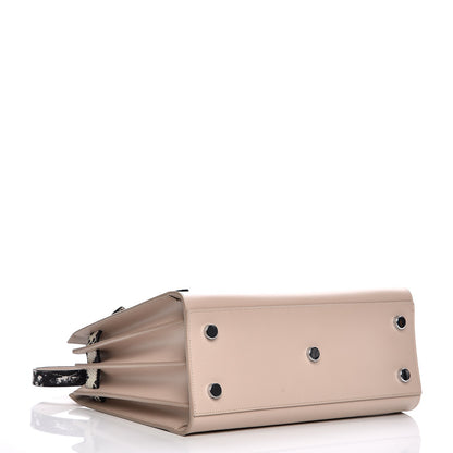 Saint Laurent Calfskin Embossed Python Baby Sac De Jour Powder Pink 5 of 9