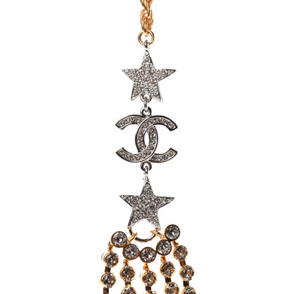 Chanel Crystal Star CC Multi Strand Belt Gold 3 of 4