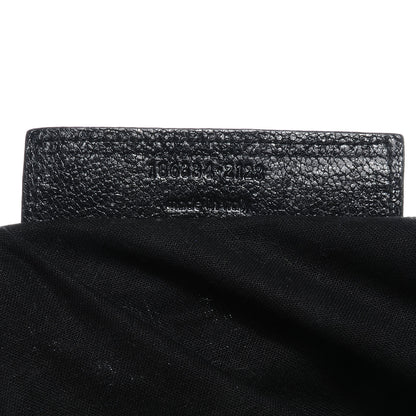 Balenciaga Leather Embossed Logo Satchel Black 7 of 10