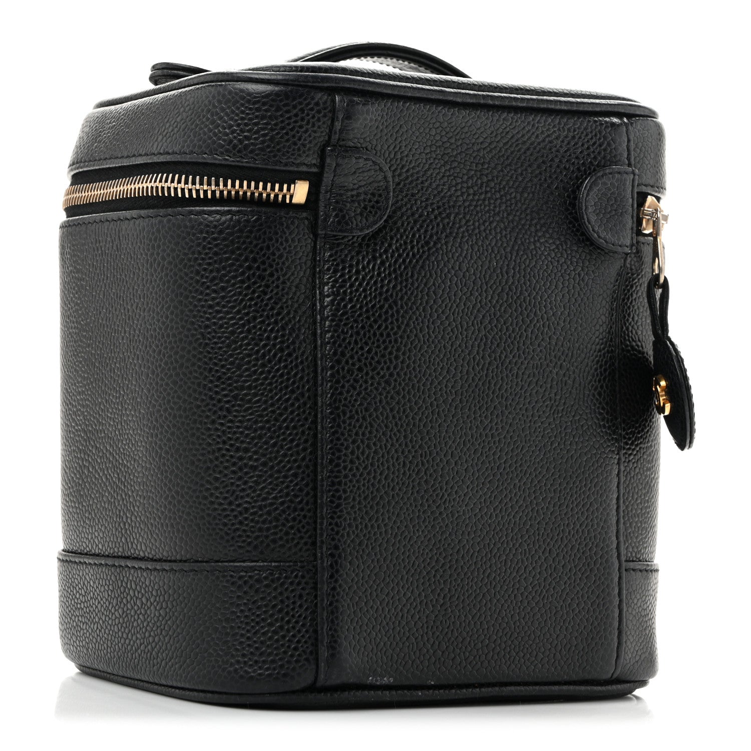 Chanel Caviar Vanity Cosmetic Case Black 3 of 10