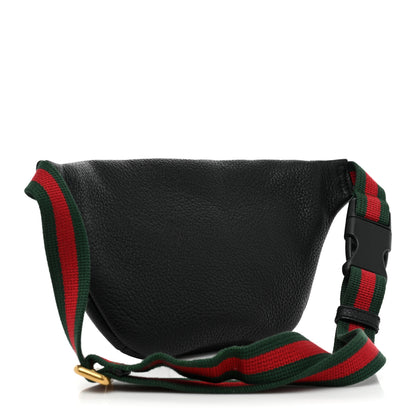 Gucci Grained Calfskin Small Logo Belt Bag Black 3 of 8