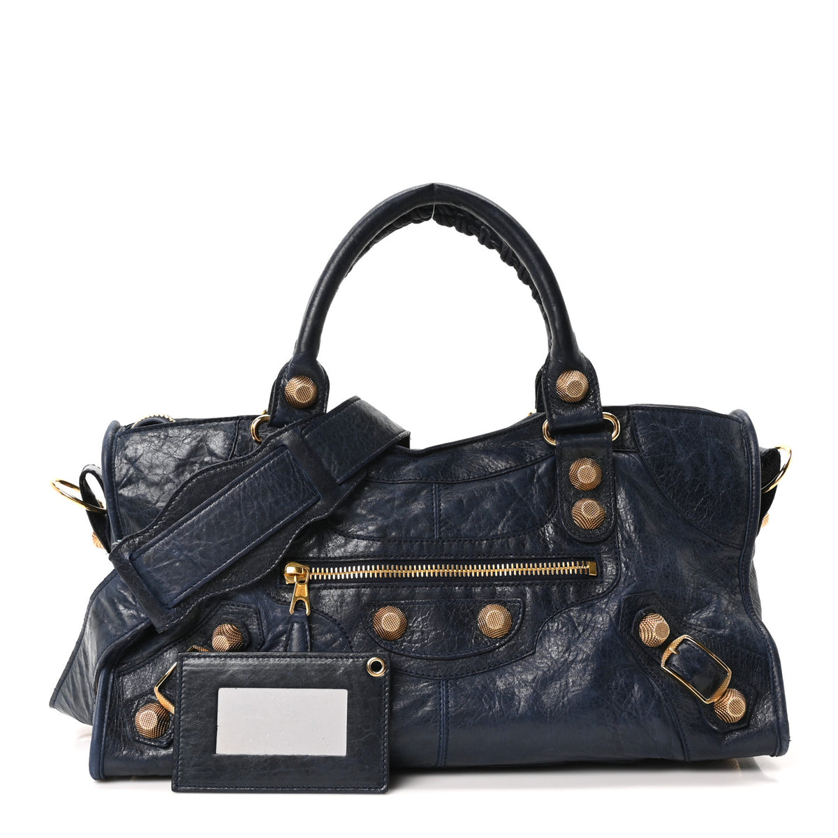 Balenciaga Agneau Giant 21 Rose Gold Hardware Part Time Dark Night 3 of 11