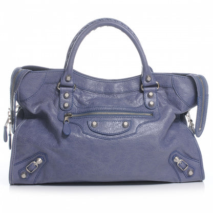 Balenciaga Agneau Giant 12 Silver Hardware City Jacynthe 1 of 10